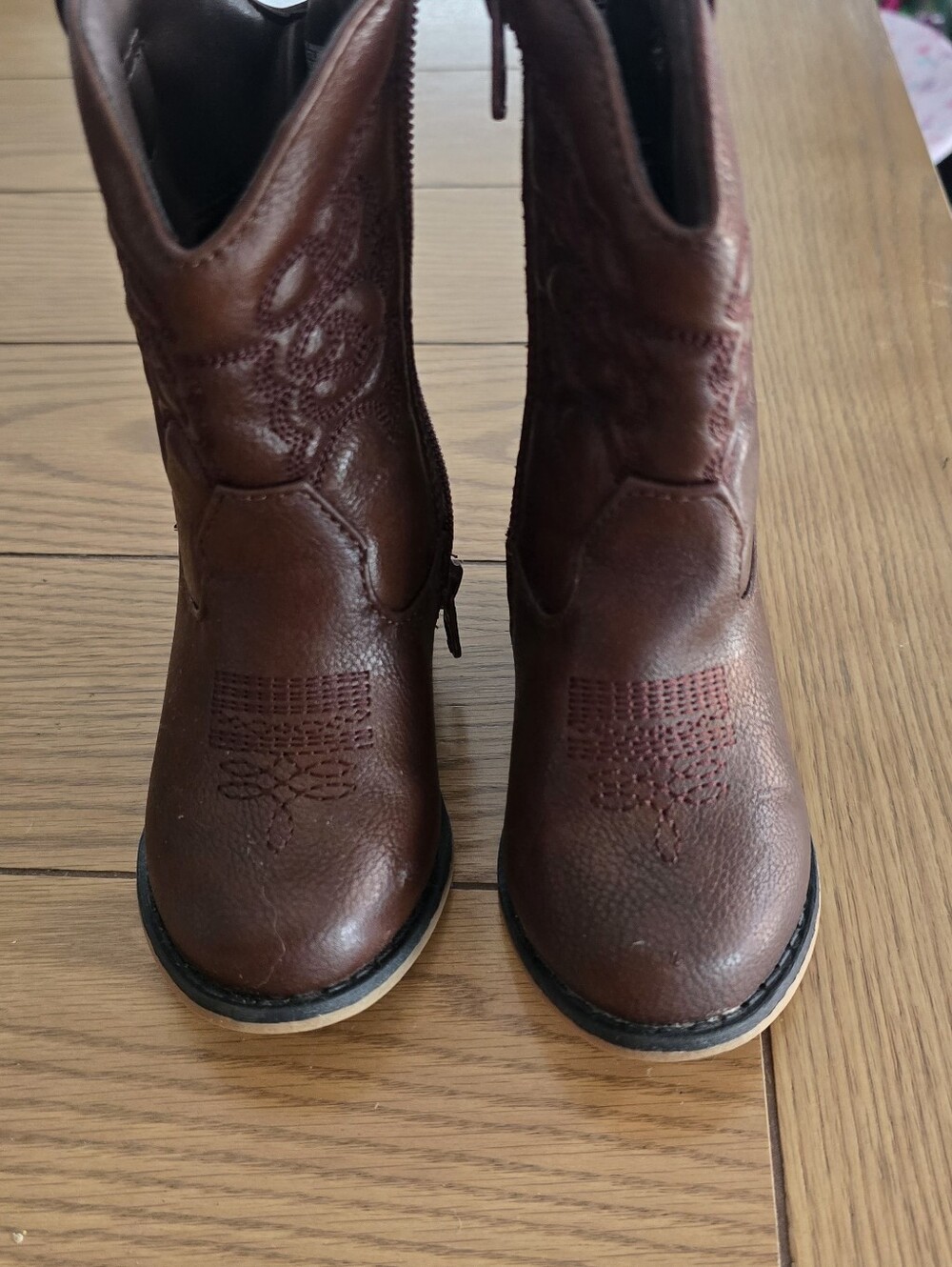 Cat & Jack Brown Kids Boots 6C